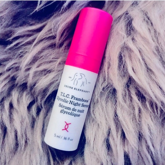 Drunk Elephant Other - Drunk Elephant T.L.C. Framboos Glycolic Night Serum 5 ml